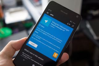 Telegram Windows 10 Mobile App