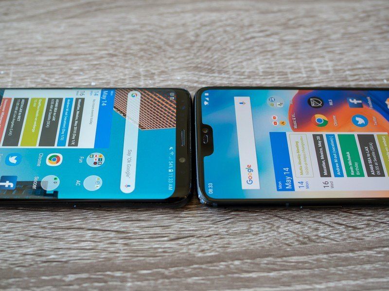 OnePlus 6 vs. Galaxy S9+