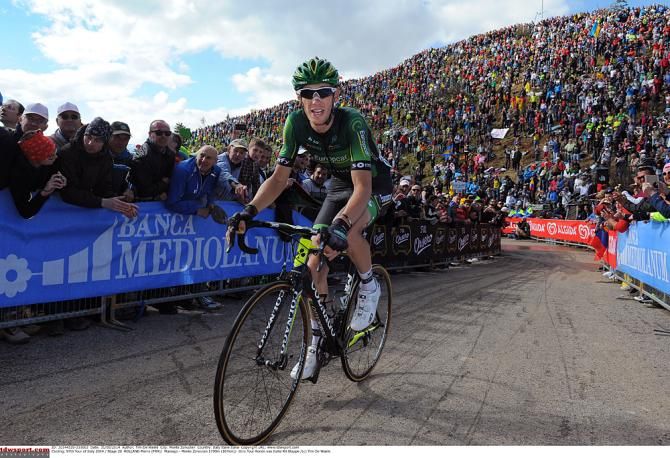 Pierre Rolland (Europcar) lost some more ground on the Zoncolan