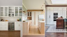 What color hardware goes with a white kitchen
