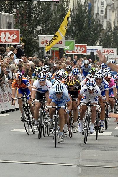 The Quick Step train fell apart in the sprint allowing Westphal to take the win.