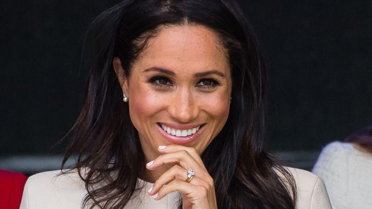 Meghan Markle's Cheshire Outfit Featured a Stunning Gift From The Queen