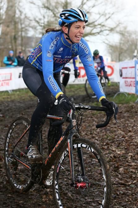 European champion Helen Wyman (Great Britain) seeks a podium finish in Hoogerheide