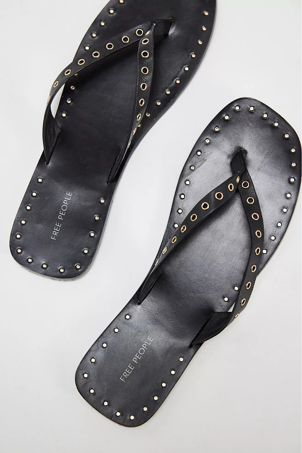 Gia Grommet Thong Sandals