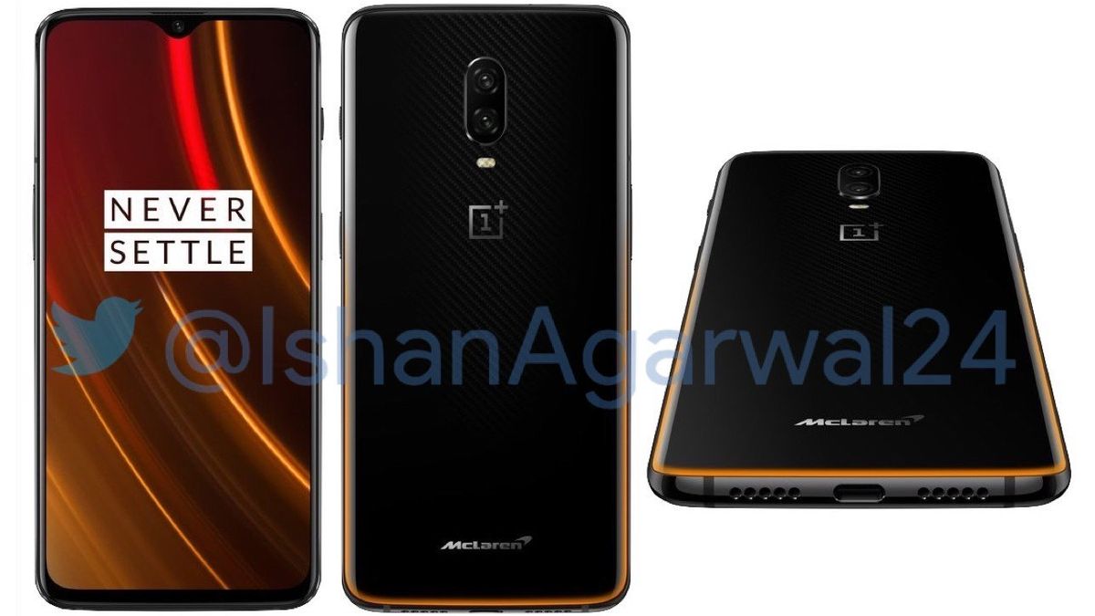 This could be our first look at the OnePlus 6T McLaren Edition. Credit: Ishan Agarwal