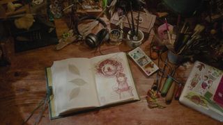 Sketchbook in Tales of the Shire teaser trailer