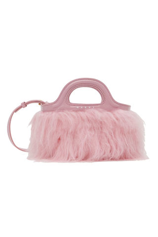 Marni SSENSE Exclusive Pink Tropicalia Micro Tote