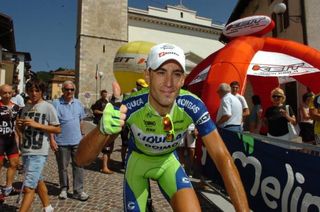 Thumbs up. Vincenzo Nibali took a great win at the Trofeo Melinda