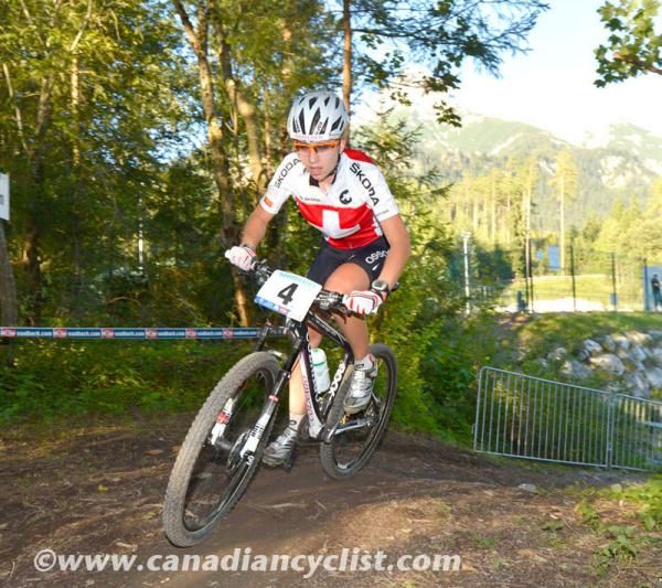 Andrea Waldis (Switzerland) on her way to victory
