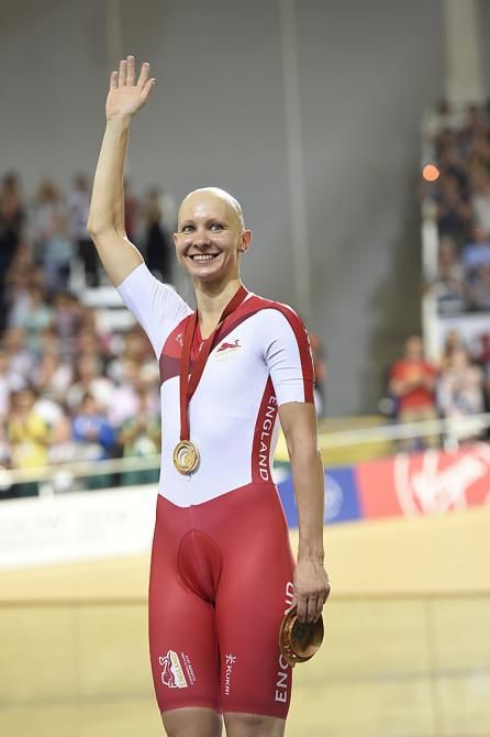 Commonwealth Games pursuit gold medal winner Joanna Rowsell (England)