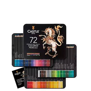 A product image of Castle Arts pencils, one of the best coloured pencils