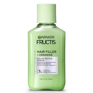 Garnier Fructis Hair Filler Color Repair Serum for Colored, Bleached Hair - Ceramide Treatment, 3.8 Fl Oz