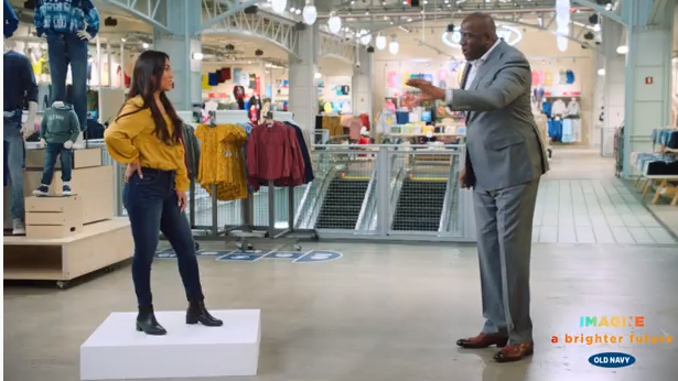 Magic Johnson Old Navy Disney Ad Sales