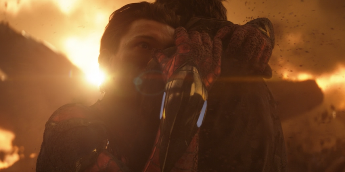 Why Tom Holland Actually Loved Filming That Emotional Infinity War Scene  With Robert Downey Jr. | Cinemablend