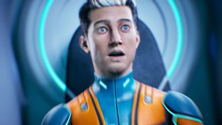 Subnautica 2 character with shocked expression