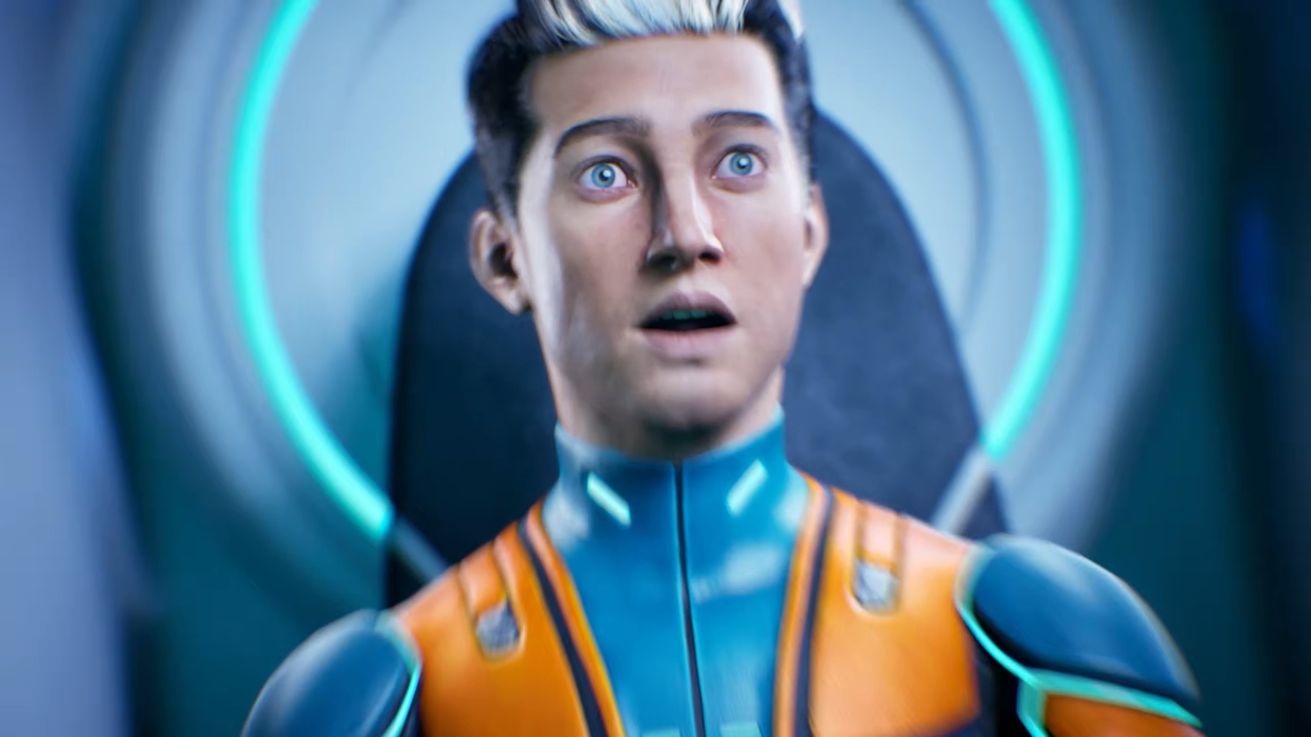 Subnautica 2 character with shocked expression