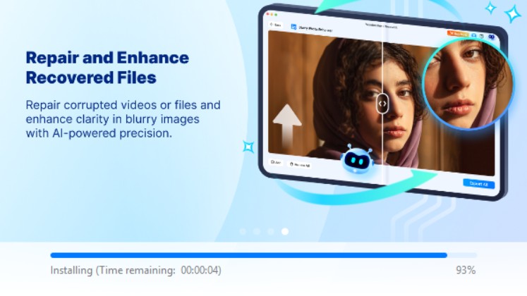 Wondershare Recoverit installation