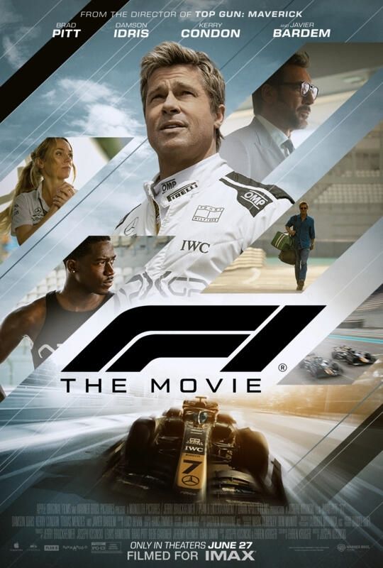 F1 movie poster