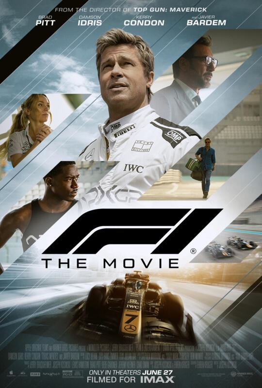 F1 movie poster