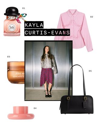 Collage of Gen Z Holiday Wishlist items from Kayla Curtis-Evans