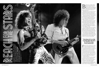 Eddie Van Halen and Brian May in the new issue of Classic Rock