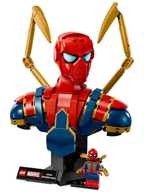LEGO Marvel Iron Spider-Man Bust Collectible