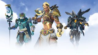 Junker Queen, Ramattra, Pharah greek god skins