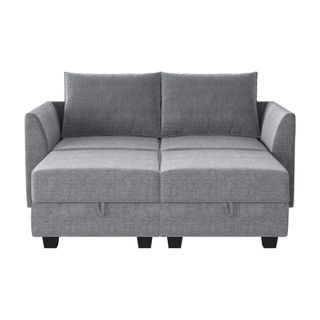 Honbay Convertible Sectional Sofa in grey