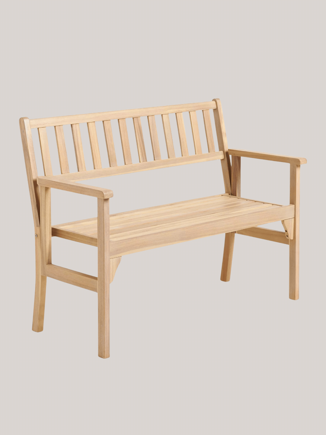 John Lewis, Acacia Wood Foldable 2-Seater Garden Bench