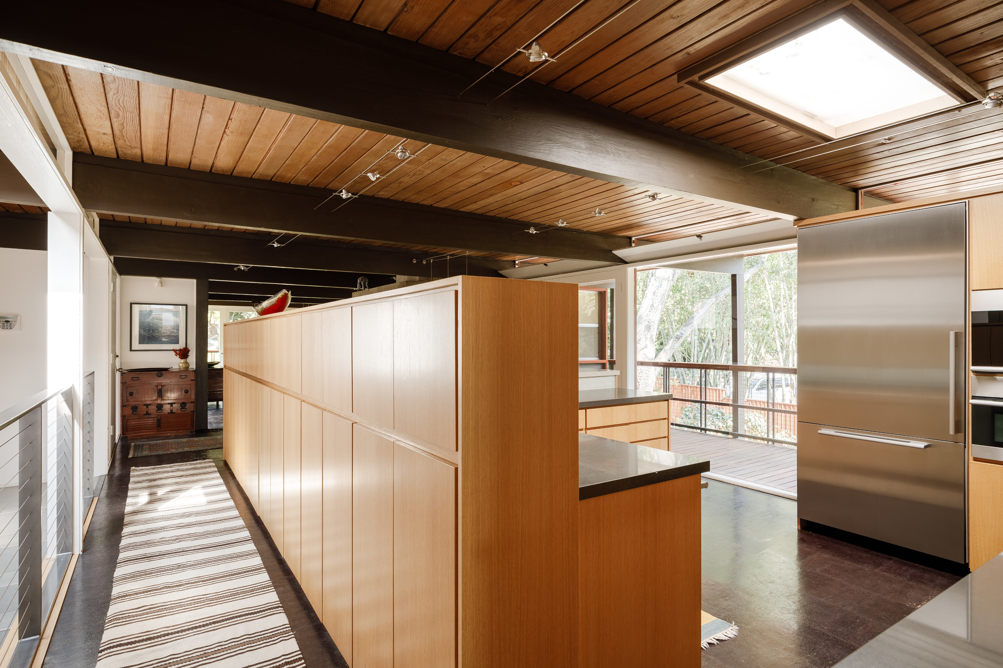 Remodelled kitchen, Norton House, Buff, Straub &amp;amp; Hensman, 1954