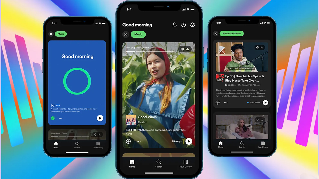 The 2023 redesign of Spotify's app