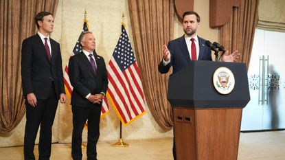 Vice President JD Vance after Iran peace talks in Pakistan