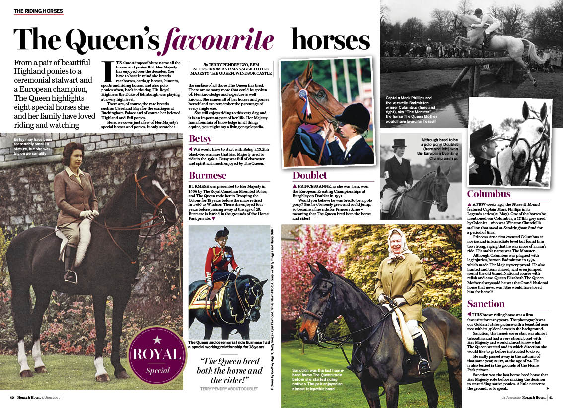 H&amp;amp;H Queen's favourite horses