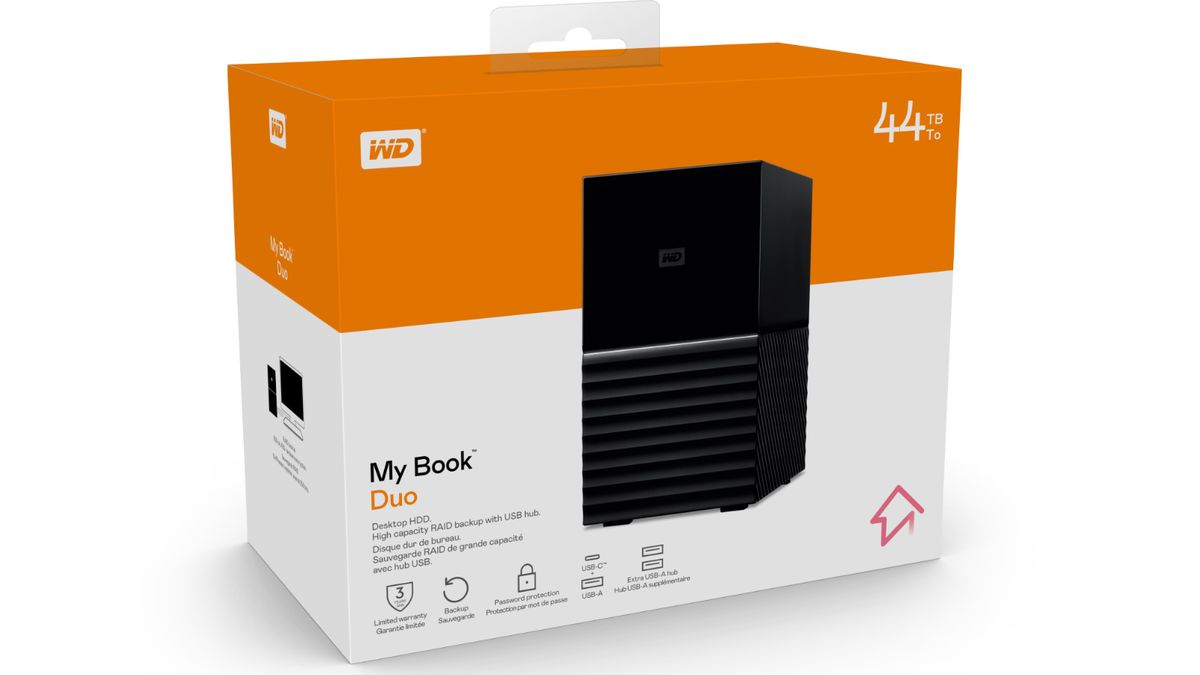 WD My Book Duo 44TB review | TechRadar