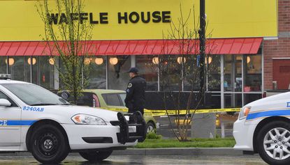 Four people have been killed after a semi-naked gunman opened fire on a Tennessee Waffle House