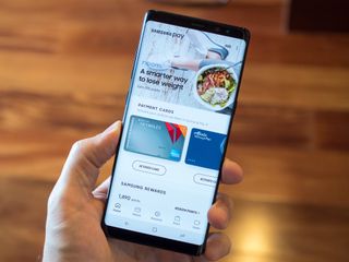 Samsung Pay Home Screen