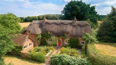 Mistletoe Cottage, a quintessential thatched English cottage