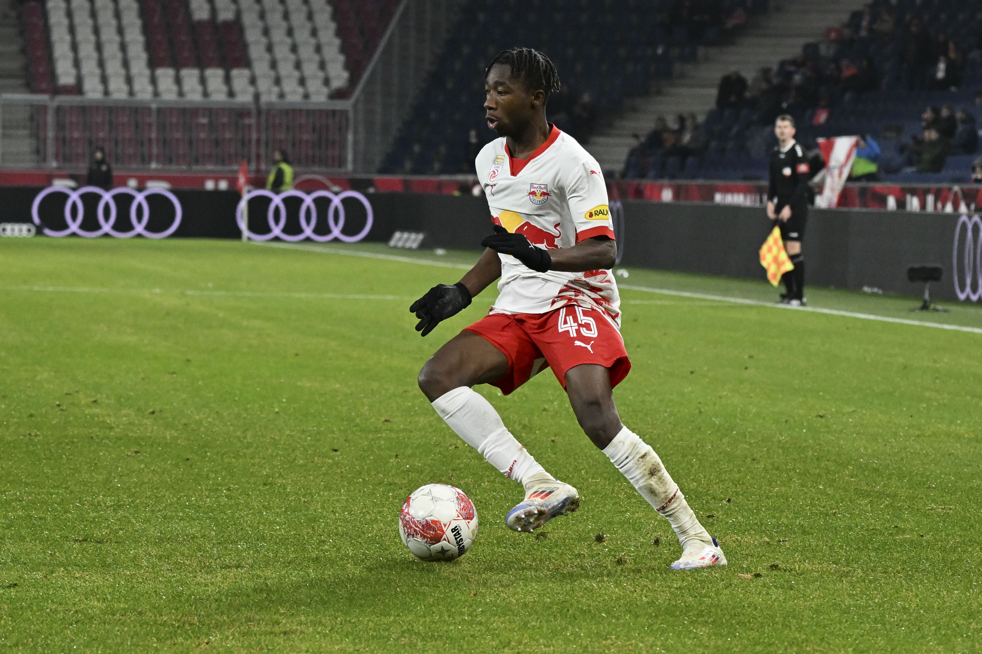 RB Salzburg winger Nene Dorgeles is reportedly liked by Manchester United