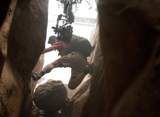 127 Hours - James Franco plays climber Aron Ralston in Danny Boyle