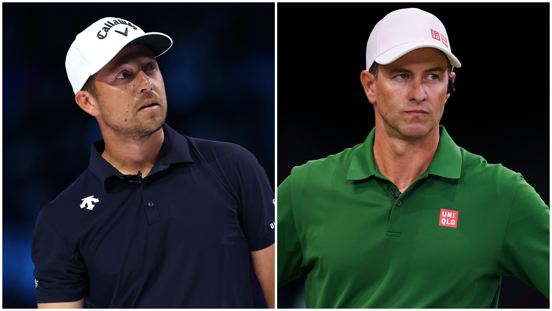 Xander Schauffele and Adam Scott                