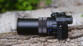 The Sony RX10 photographed outdoors