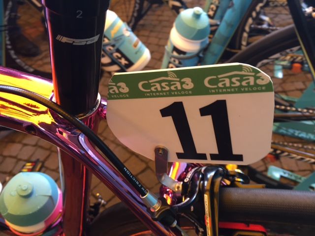 Nibali's race number