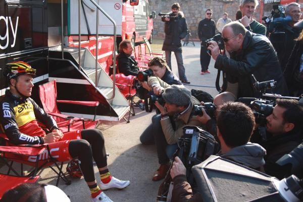 Philippe Gilbert (BMC) knows that much is expected of him in 2012.