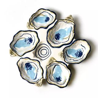 Oyster Half Dozen Platter By Laura Johnson 