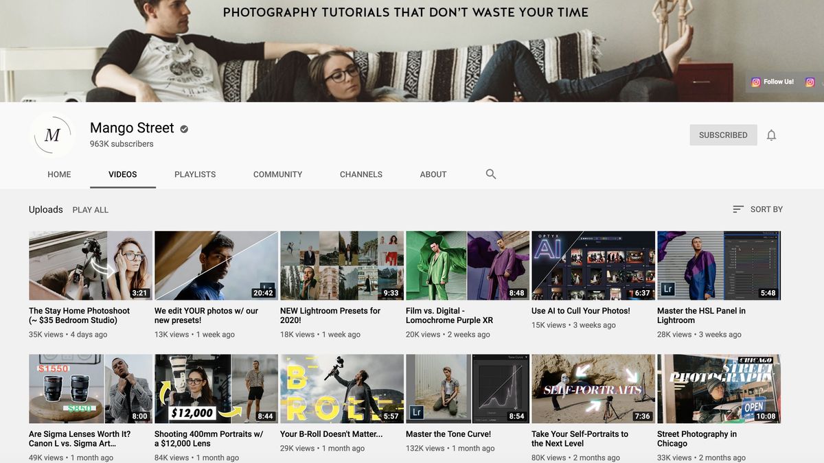 Best free photography courses, apps and YouTube channels for lockdown