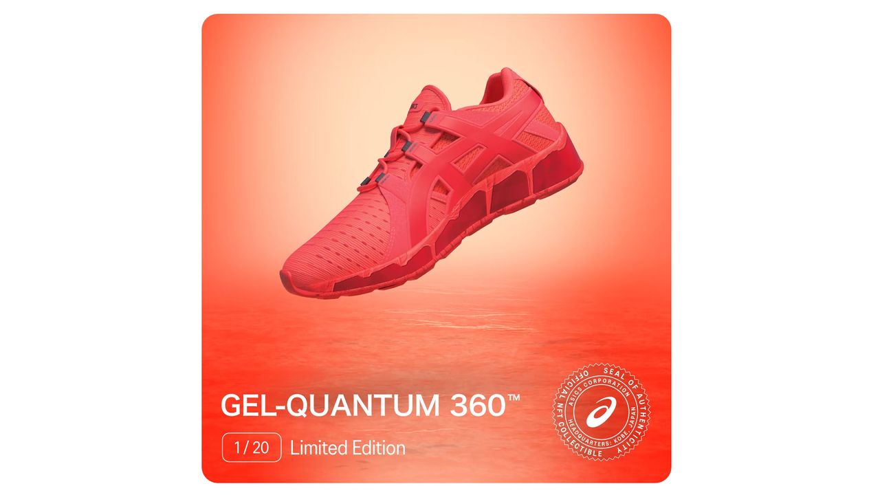 ASICS SUNRISE RED NFT COLLECTION
