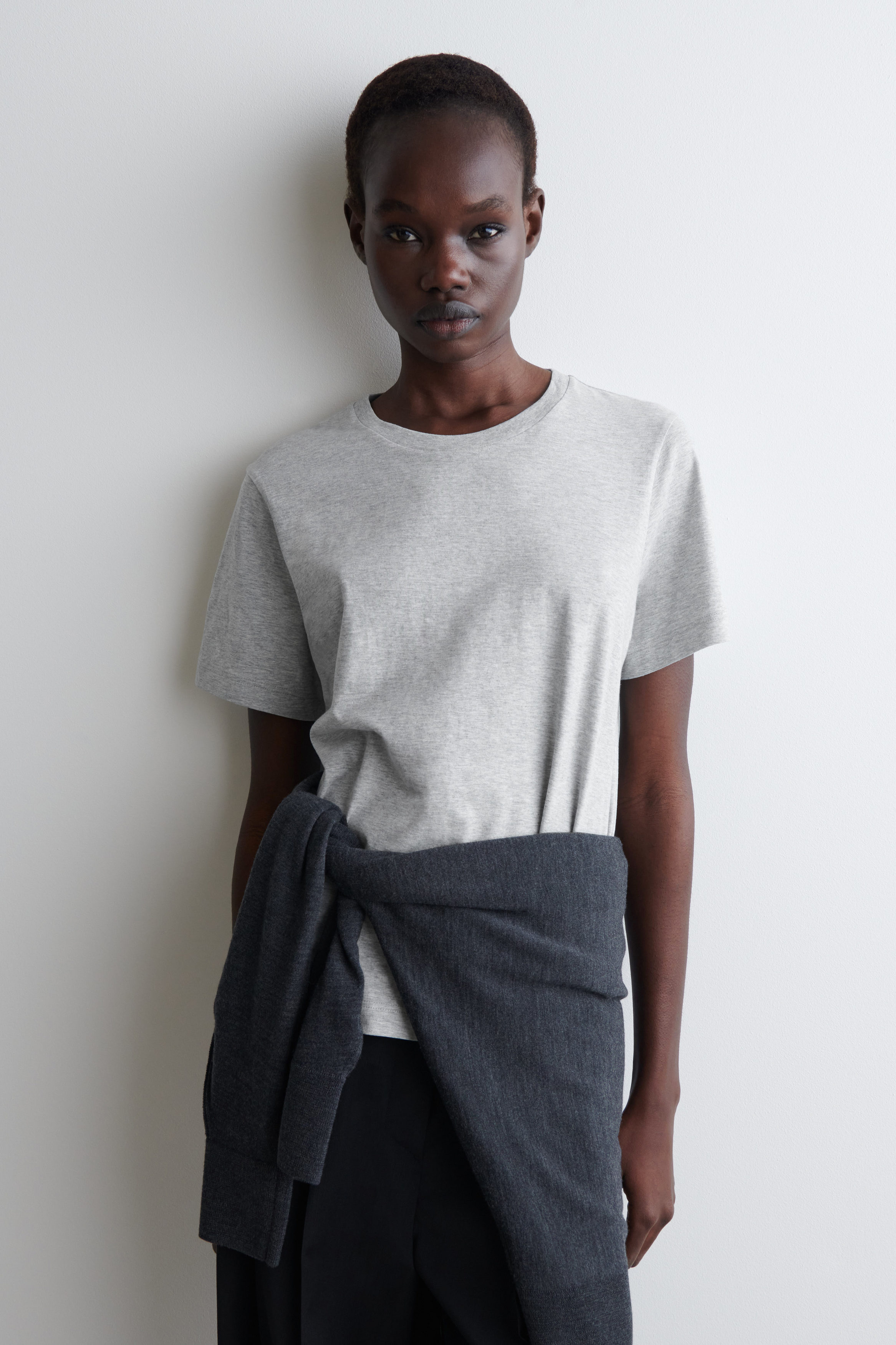 Crew-Neck Cotton T-Shirt