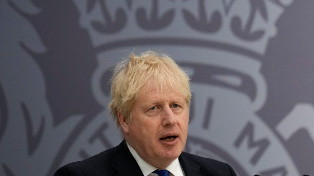 British Prime Minister Boris Johnson.