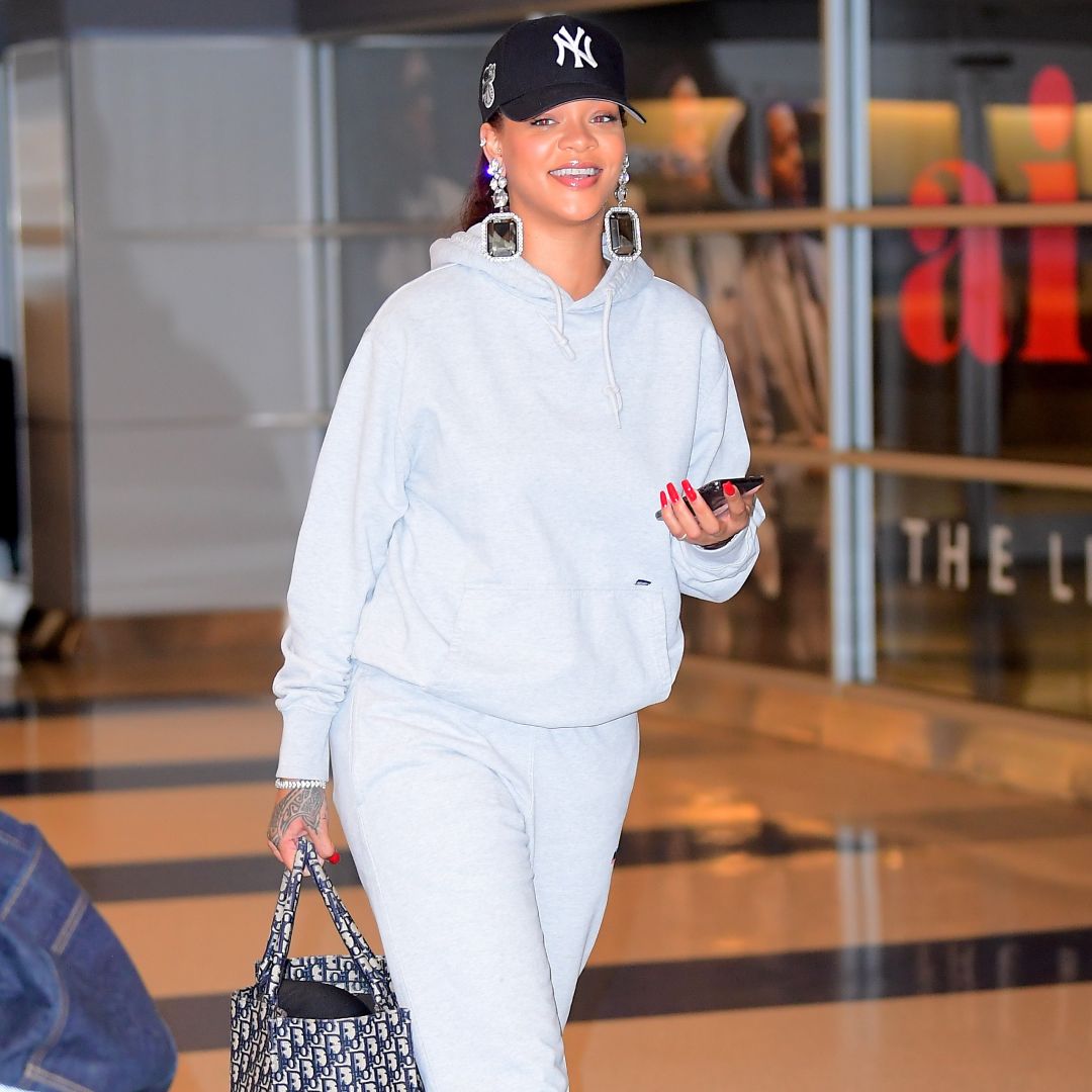 a collage of celebrities wearing travel outfits