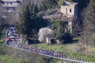 Tirreno Adriatico 2022 - 57th Edition - 4th stage Cascata delle Marmore - Bellante 202 km - 10/03/2022 - Scenery - photo Luca Bettini/SprintCyclingAgency©2022
